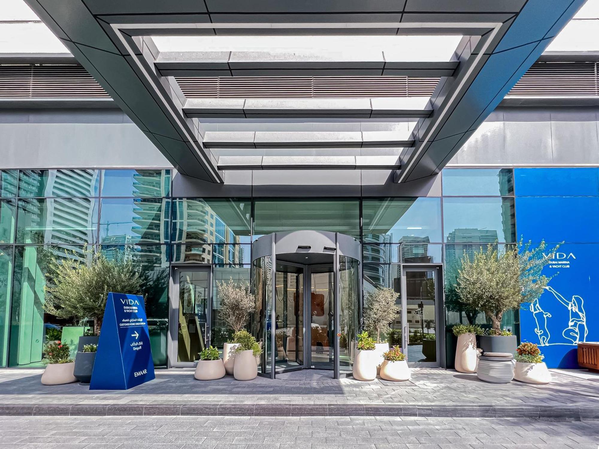 Modern 2Br High Floor Haven In Vida Dubai Marina Apartment Exterior photo