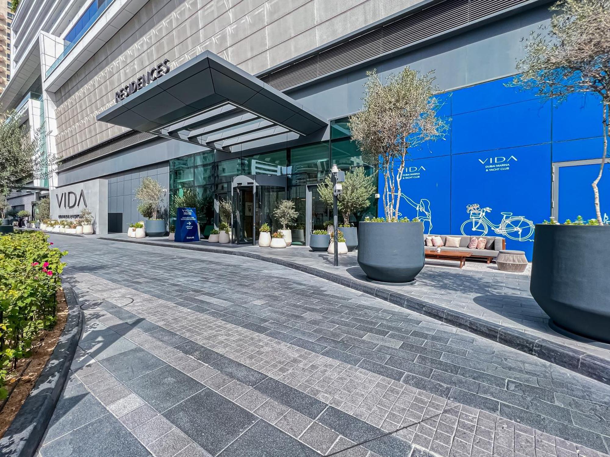 Modern 2Br High Floor Haven In Vida Dubai Marina Apartment Exterior photo