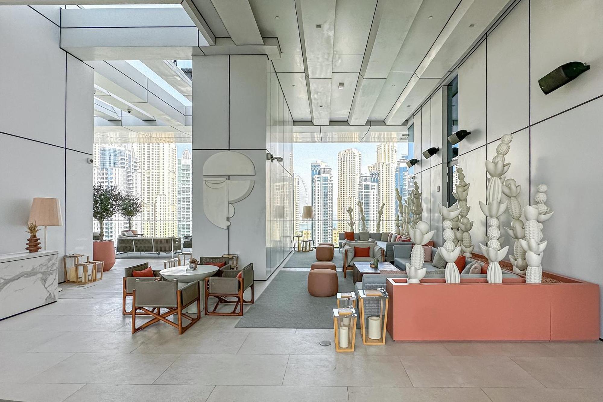 Modern 2Br High Floor Haven In Vida Dubai Marina Apartment Exterior photo