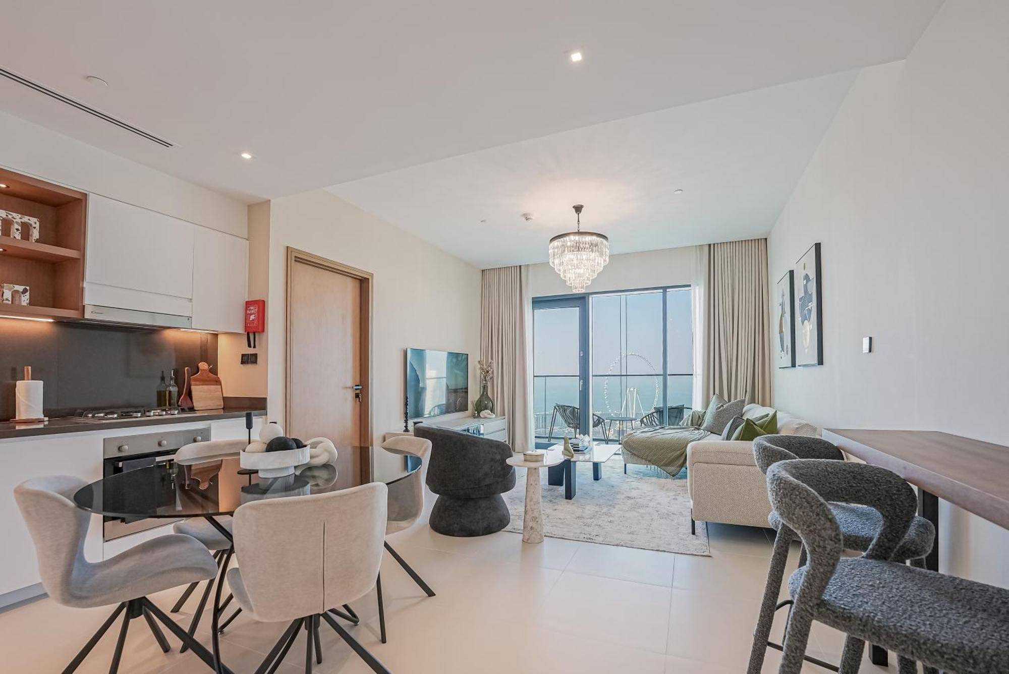 Modern 2Br High Floor Haven In Vida Dubai Marina Apartment Exterior photo