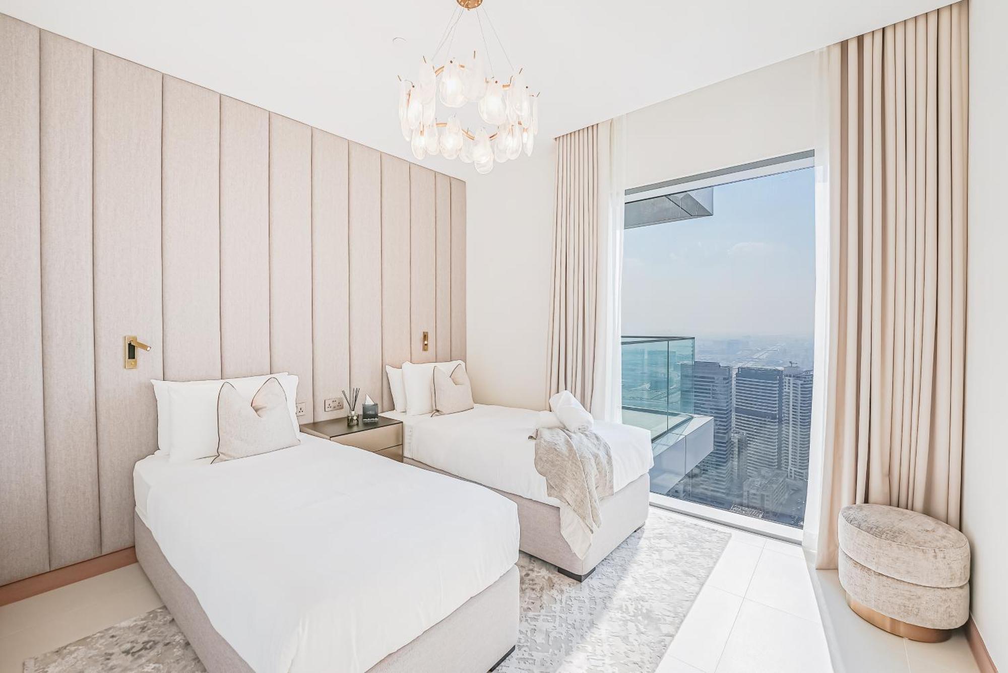 Modern 2Br High Floor Haven In Vida Dubai Marina Apartment Exterior photo