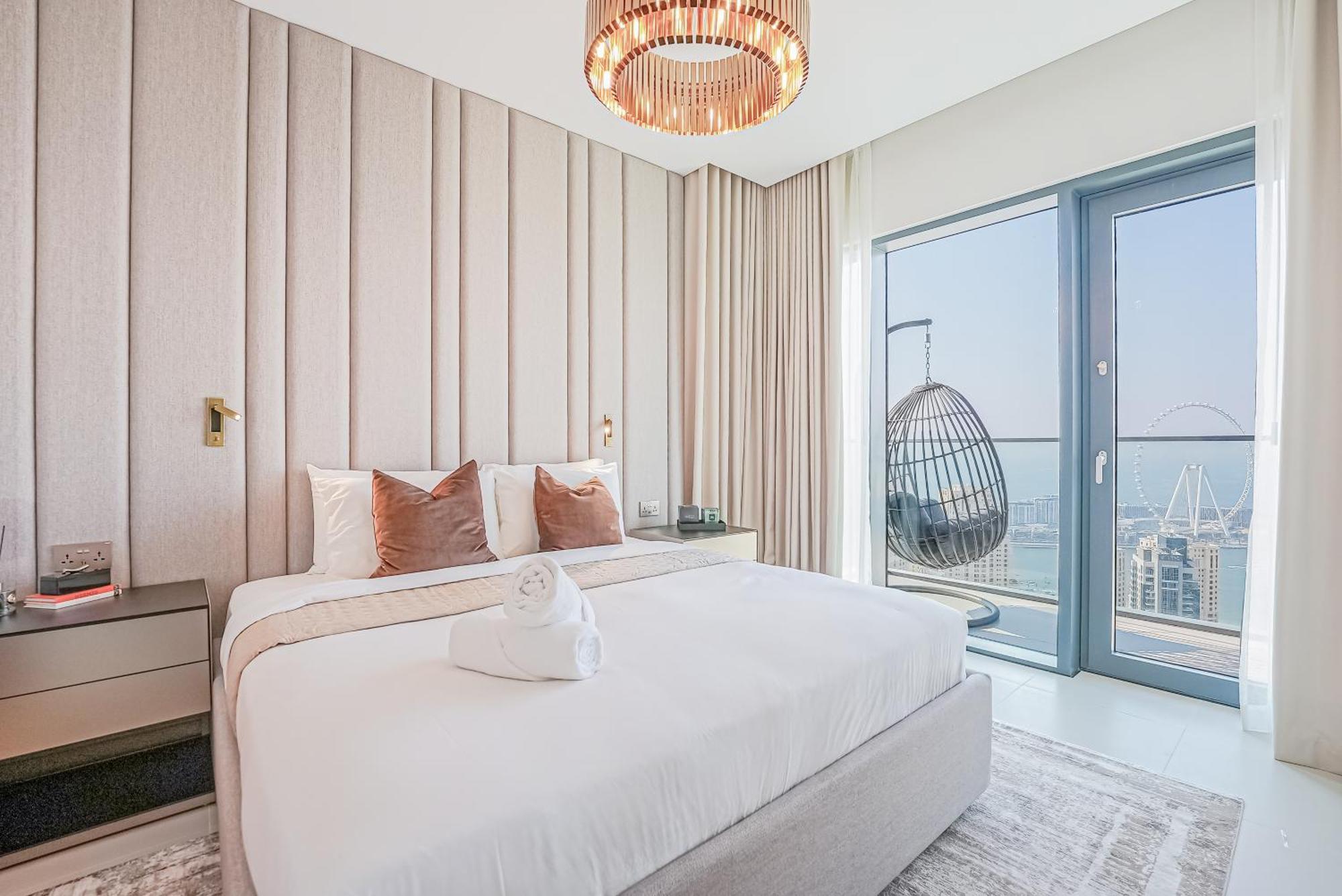 Modern 2Br High Floor Haven In Vida Dubai Marina Apartment Exterior photo
