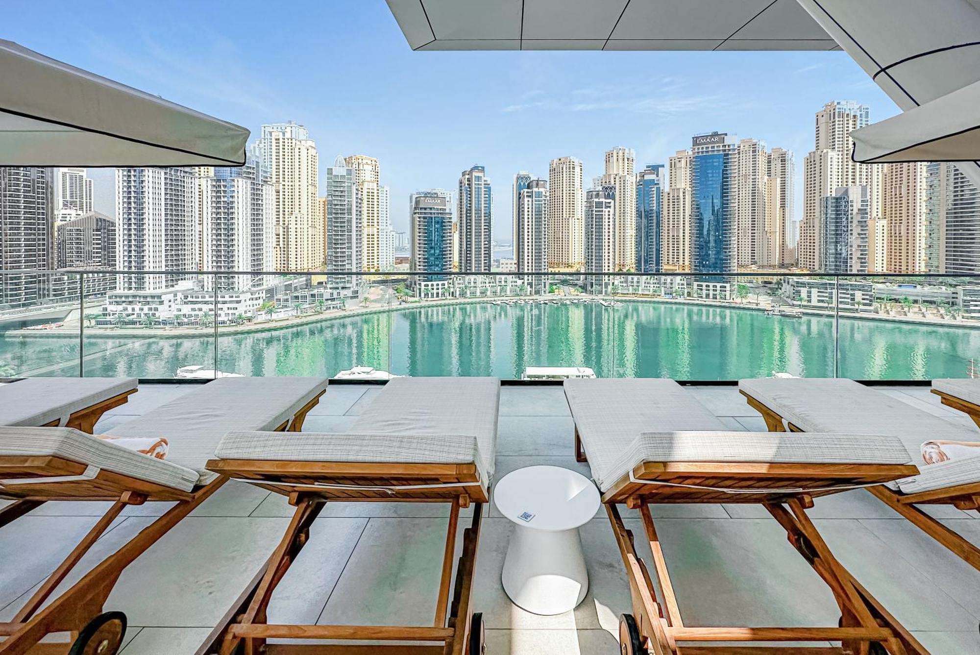 Modern 2Br High Floor Haven In Vida Dubai Marina Apartment Exterior photo
