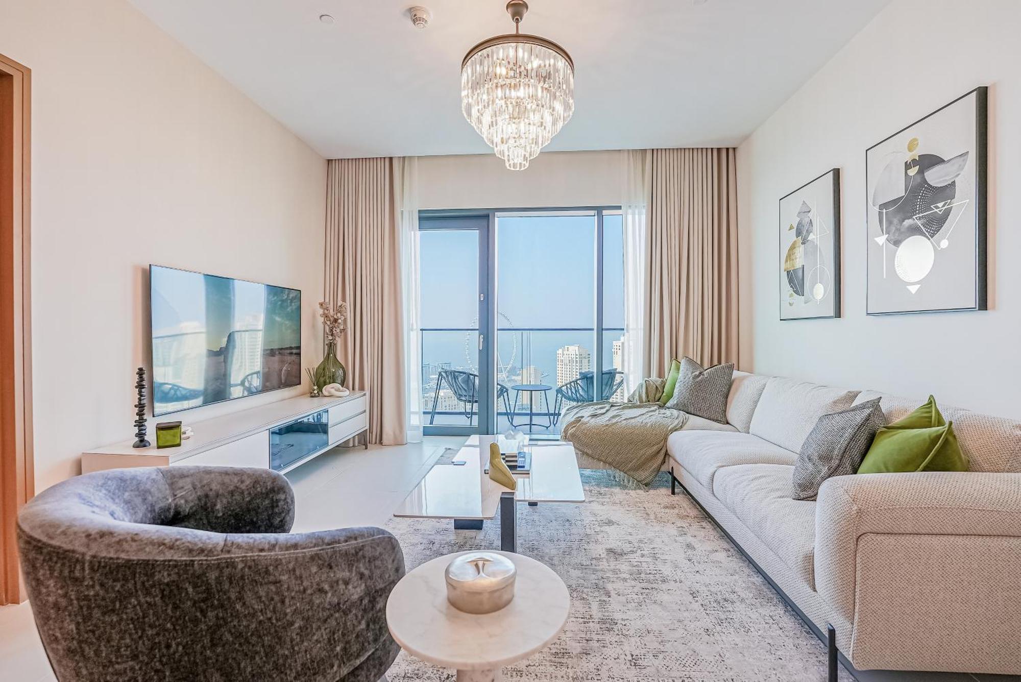 Modern 2Br High Floor Haven In Vida Dubai Marina Apartment Exterior photo